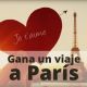 Vuelve a enamorarte en París, nuevo concurso de viaje